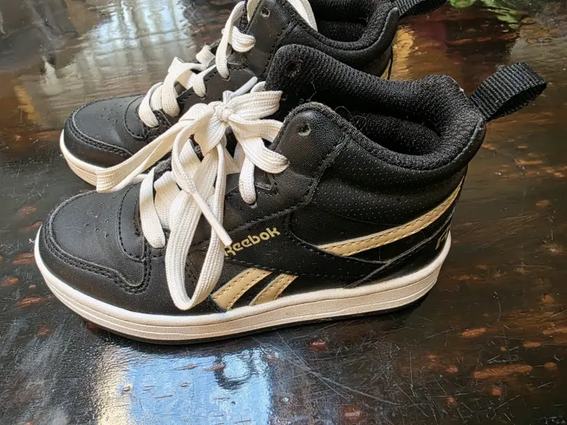 Zapatillas deportivas negras Reebok para niños - 5