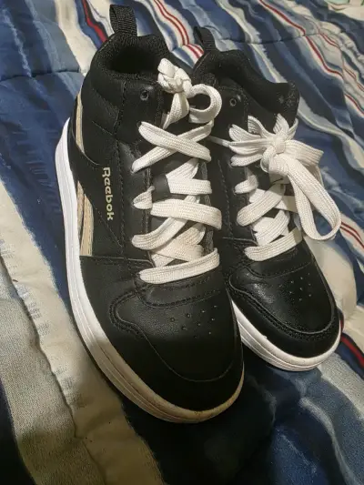 Zapatillas deportivas negras Reebok para niños - miniatura 6