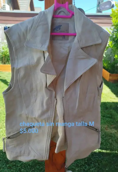 Chaqueta de Mezclilla Corta Talla M - miniatura 2