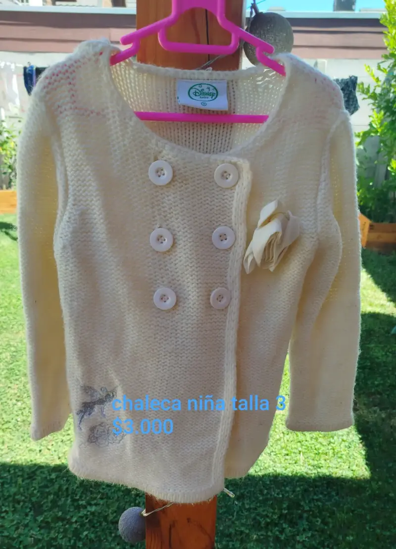Chaqueta de Mezclilla Corta Talla M - 3