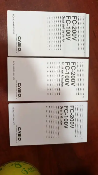 Calculadora Financiera Casio FC-200V - miniatura 5