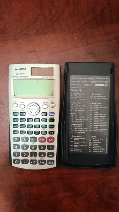 Calculadora Financiera Casio FC-200V - miniatura 6