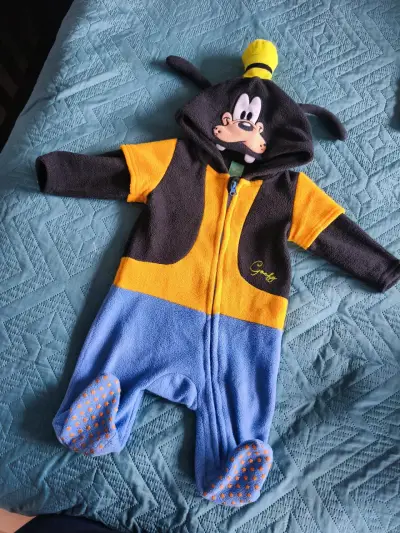 Enterito de bebé disfraz de Goofy Disney - miniatura 1