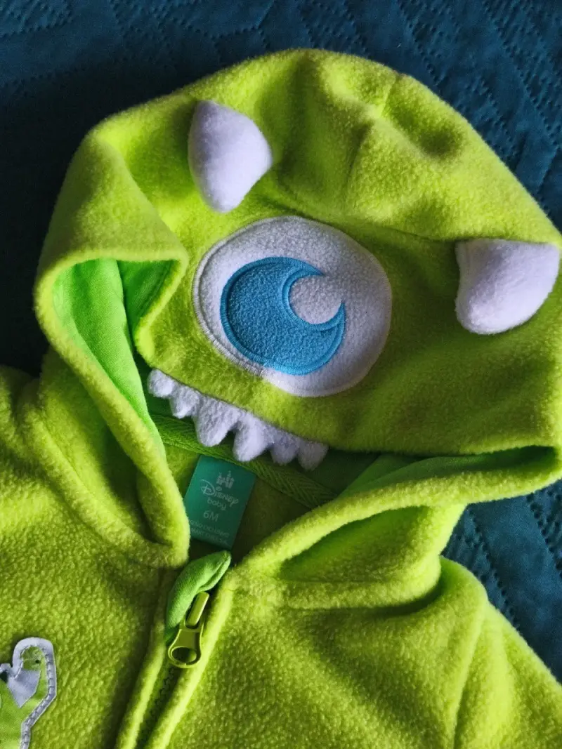 Enterito de bebé monstruo verde Disney 6M - 2