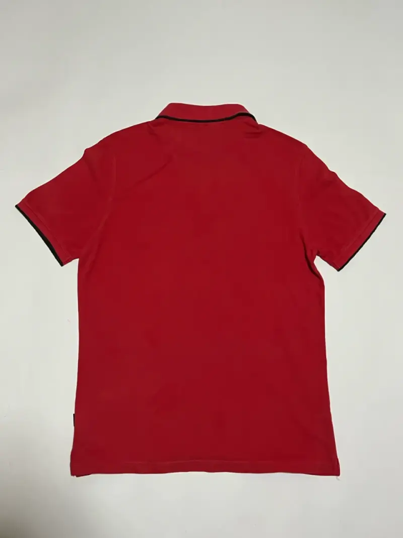 Polera Polo Roja Perry Ellis para Hombre - 4