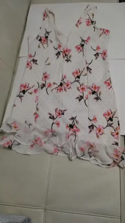 Vestido floral sin mangas para mujer M - miniatura 4
