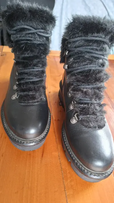 Botines de cuero HUSH PUPPIES - miniatura 1
