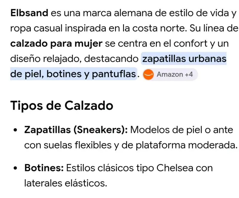 Botines de cuero marrón Elbsand - 6