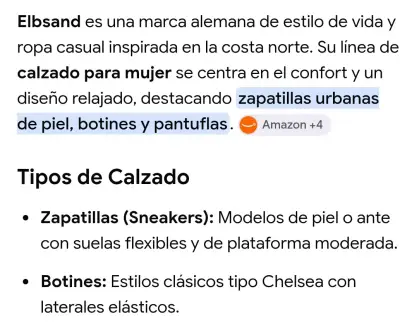 Botines de cuero marrón Elbsand - miniatura 6