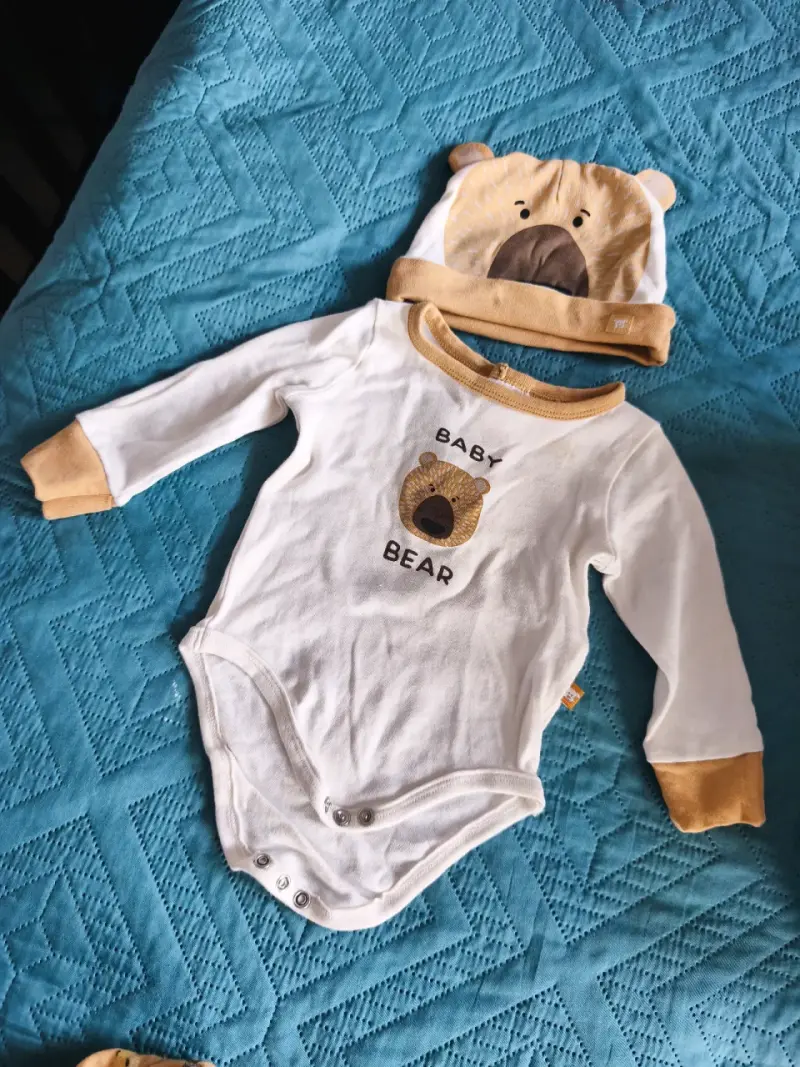Conjunto de bebé Baby Bear con gorro y pantalón - 2