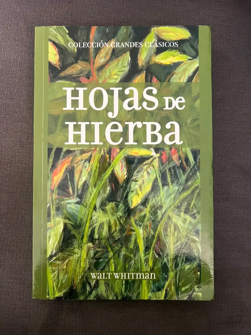 Libro Hojas de Hierba de Walt Whitman - 1