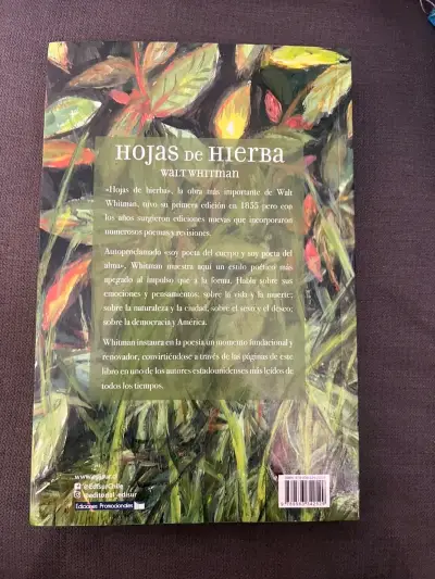 Libro Hojas de Hierba de Walt Whitman - miniatura 2