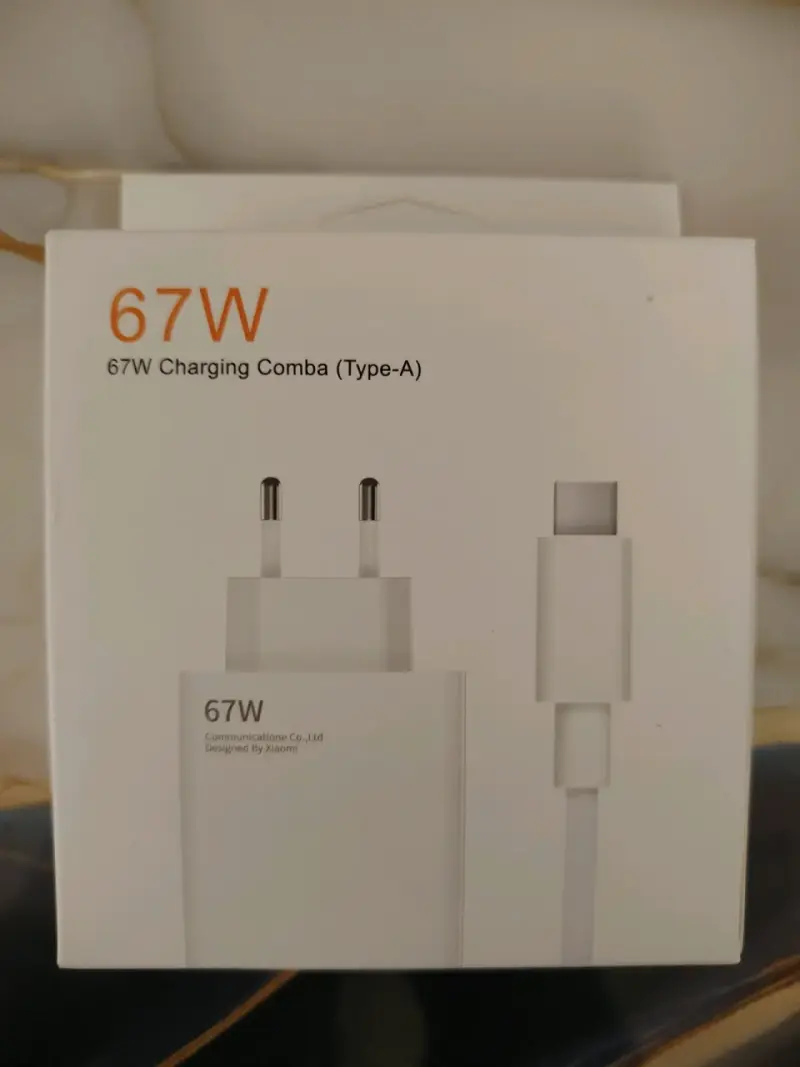 Cargador tipo C 67W compatible con Xiaomi