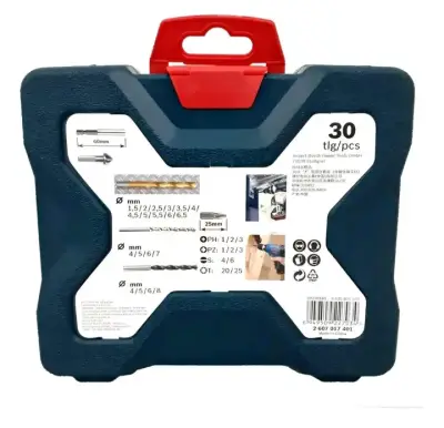 Kit de 30 brocas bosch - miniatura 3