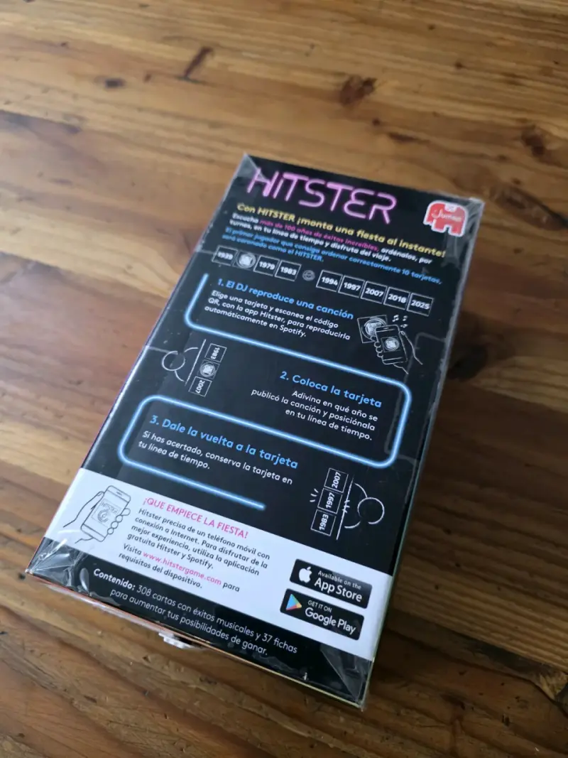 Juego de mesa Hitster con canciones actualizadas - 2