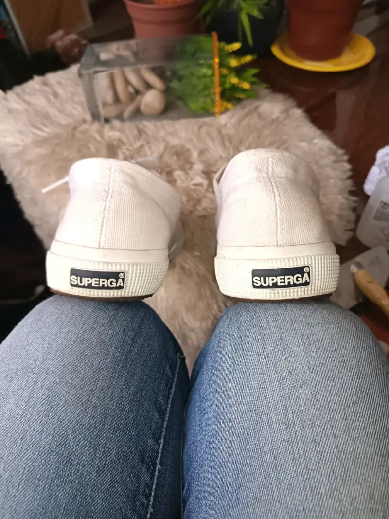 Zapatillas blancas de lona Superga - 4