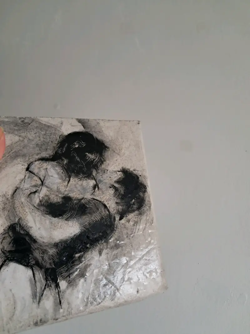 Cuadro de Arte - Pintura en concreto - 2
