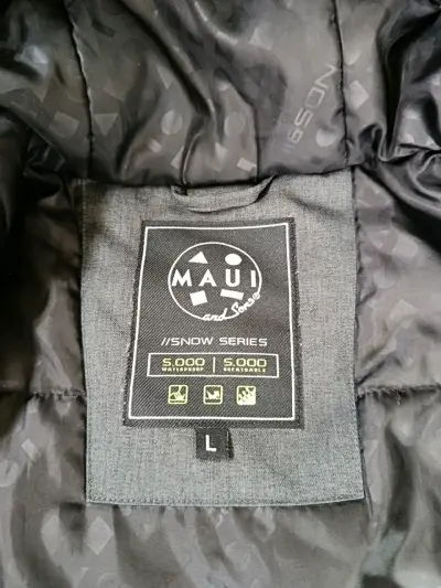 Parka Técnica Nieve Maui And Sons Gris Jaspeado Ta - miniatura 4
