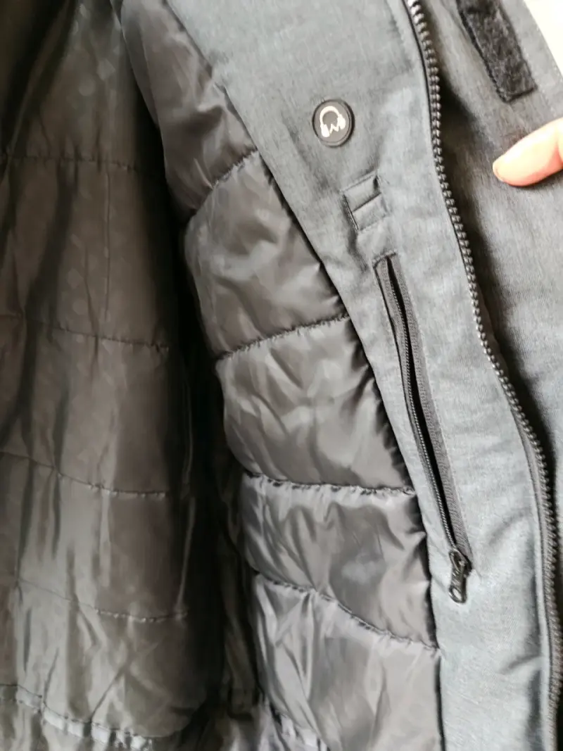 Parka Técnica Nieve Maui And Sons Gris Jaspeado Ta - 5