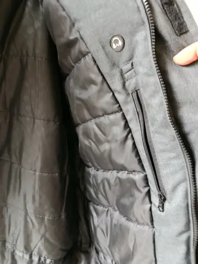 Parka Técnica Nieve Maui And Sons Gris Jaspeado Ta - miniatura 5