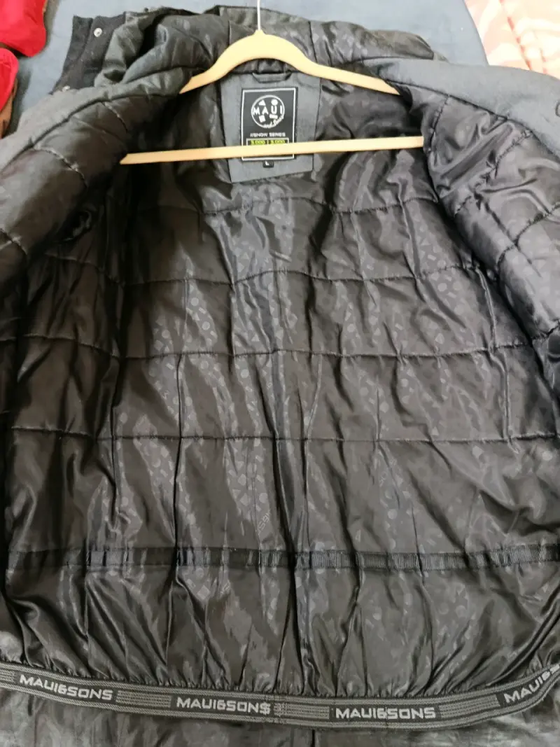 Parka Técnica Nieve Maui And Sons Gris Jaspeado Ta - 6