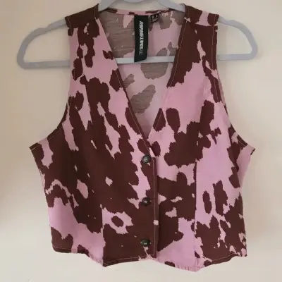Vest estampado animal print - miniatura 1