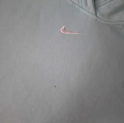 Polerón con capucha celeste Nike - miniatura 2