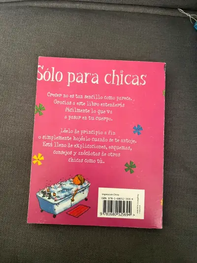 Libro 'Sólo para chicas' sobre pubertad - miniatura 2