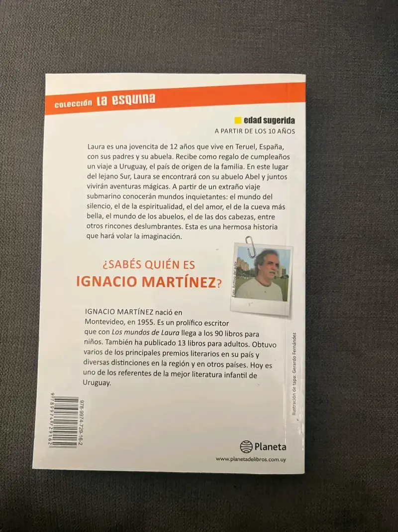 Libro 'Los Mundos de Laura' de Ignacio Martínez - 2