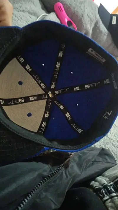 Gorra azul New Era 59FIFTY KC - miniatura 1
