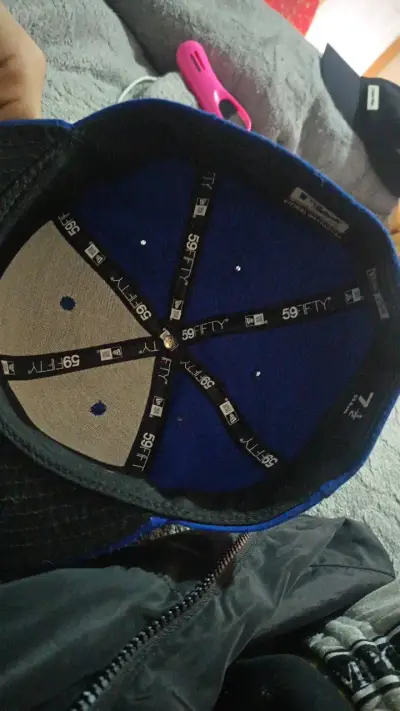 Gorra azul New Era 59FIFTY KC - miniatura 2