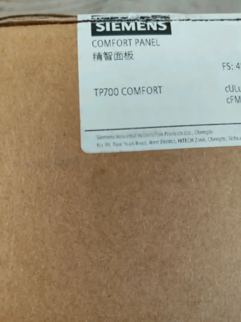 Panel HMI Siemens Simatic TP700 Comfort - 4