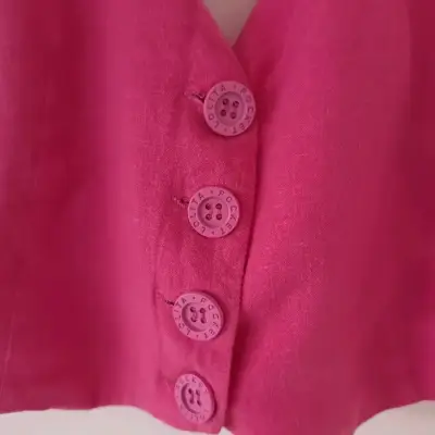 Chaleco fucsia espalda descubierta Lolita Pocket - miniatura 2