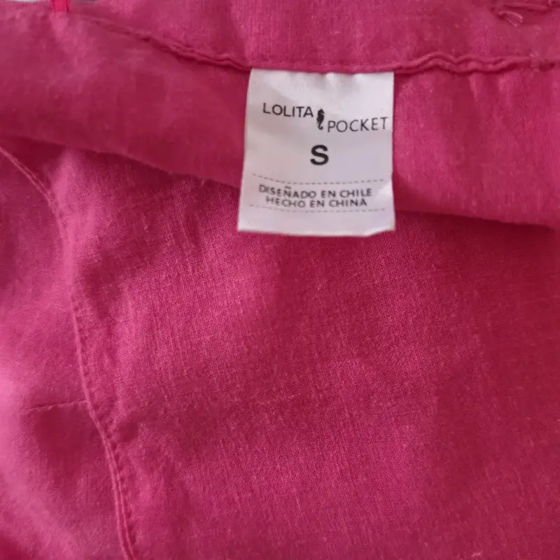Chaleco fucsia espalda descubierta Lolita Pocket - 5