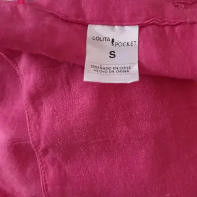 Chaleco fucsia espalda descubierta Lolita Pocket - miniatura 5