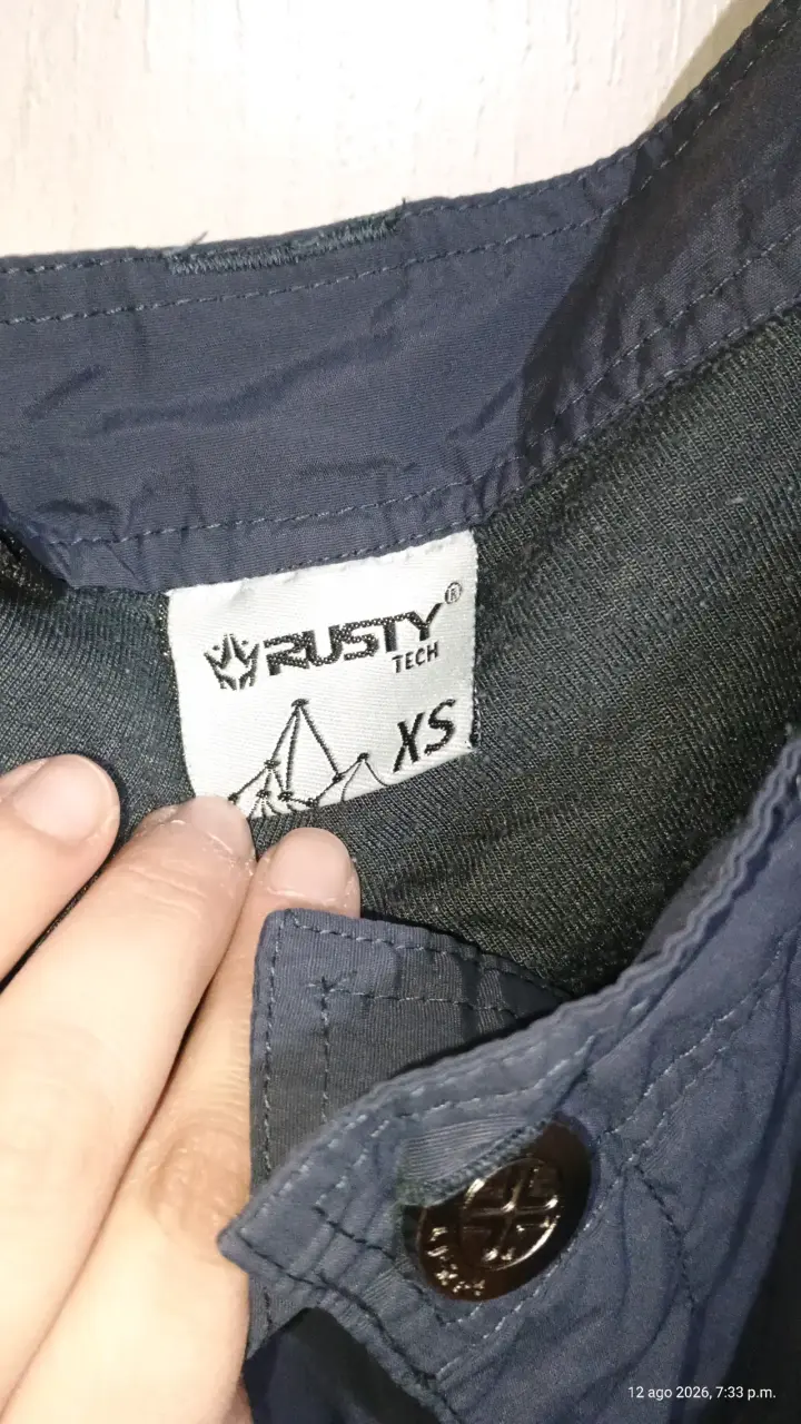 Pantalones outdoor gris Rusty XS - 2