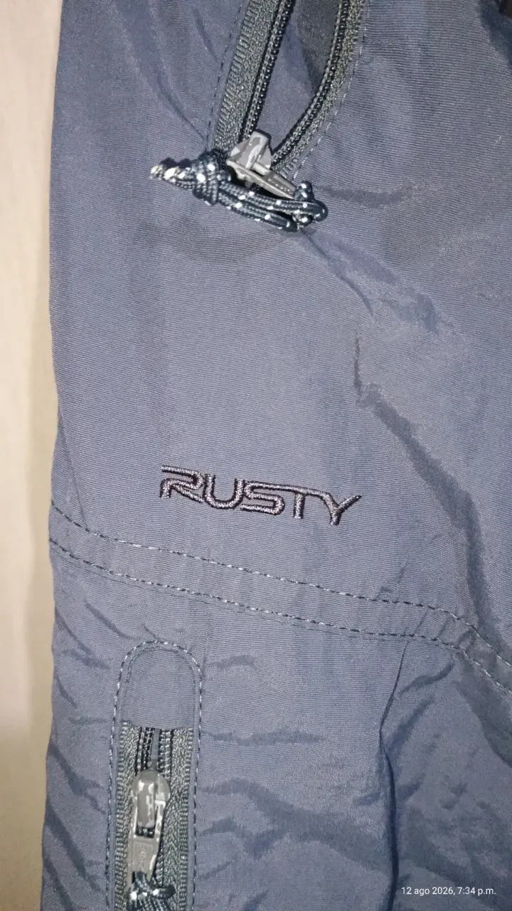 Pantalones outdoor gris Rusty XS - 3