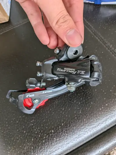 Desviador trasero Shimano Tourney TZ 500 - miniatura 1