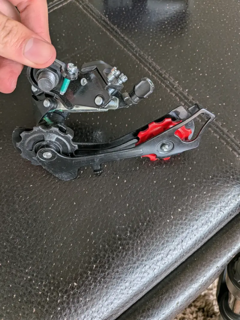 Desviador trasero Shimano Tourney TZ 500 - 2