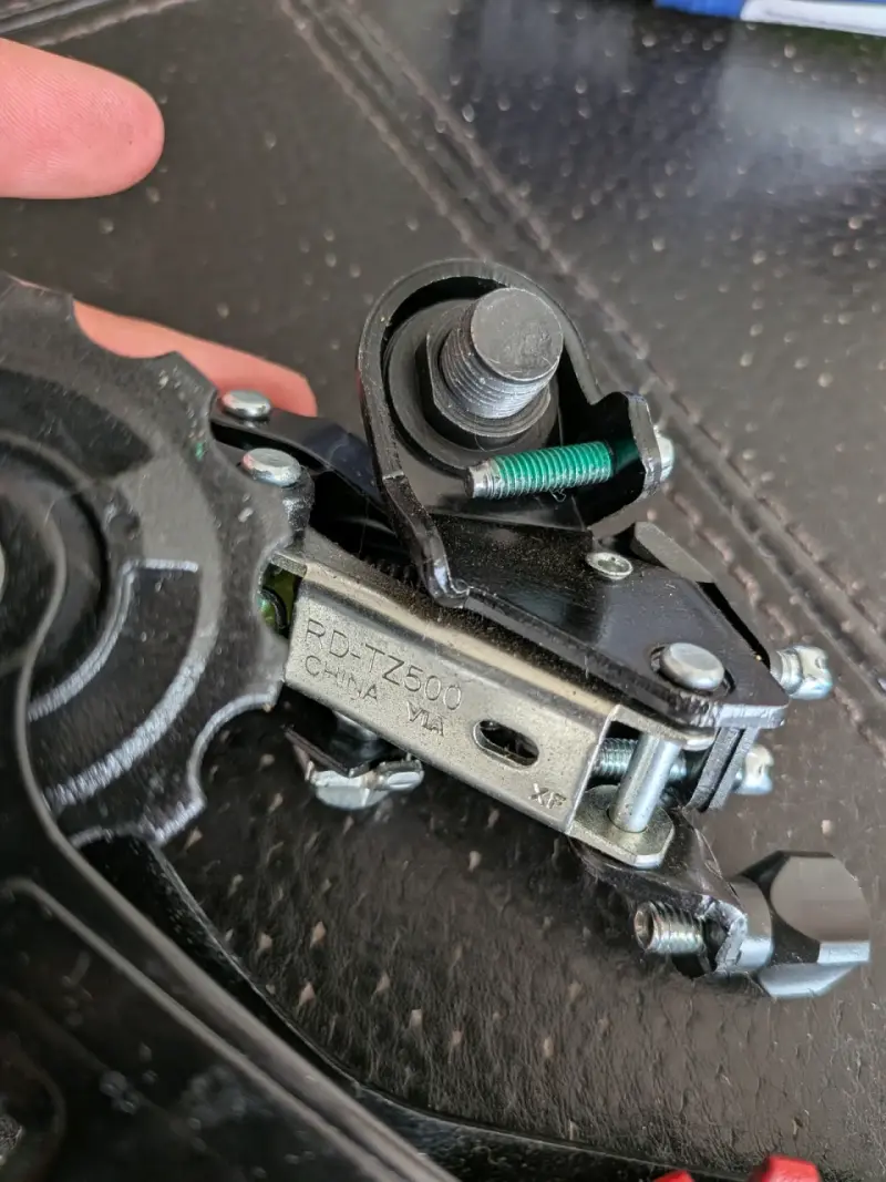 Desviador trasero Shimano Tourney TZ 500 - 3