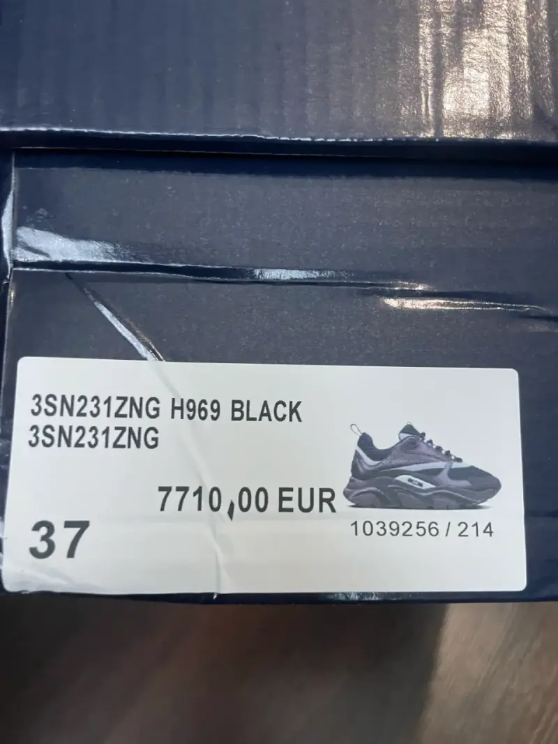 Zapatillas Dior negras - 4