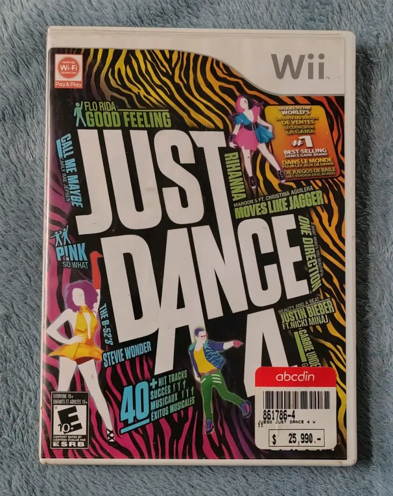 Colección de Juegos Wii: Just Dance y Naruto - 6