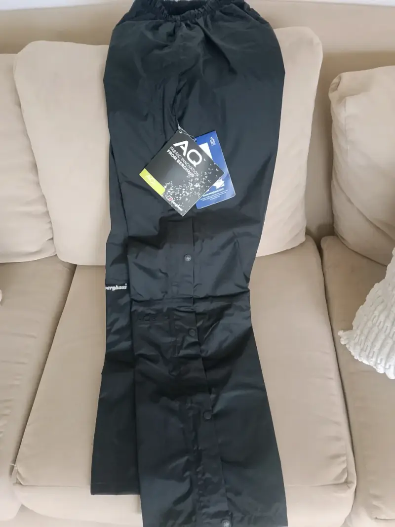 Pantalones impermeables Berghaus AQ2 negros - 1