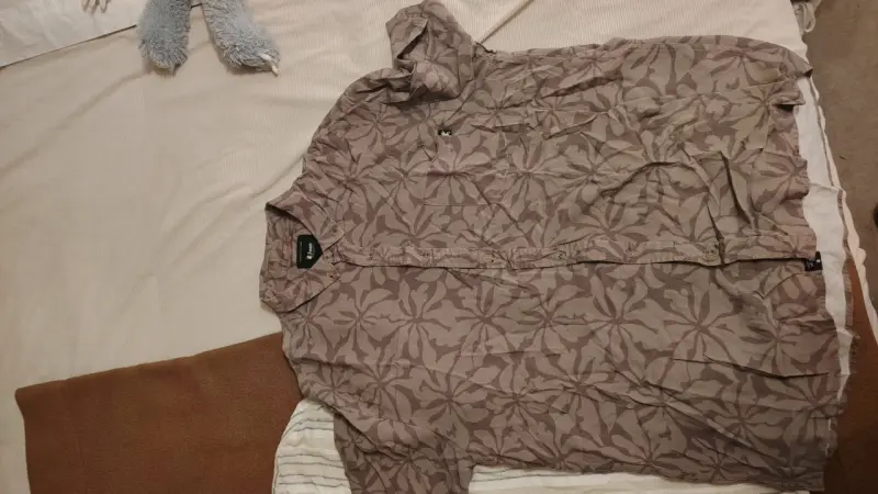Camisa de lino a rayas para hombre - 2