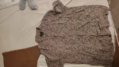 Camisa de lino a rayas para hombre - miniatura 2