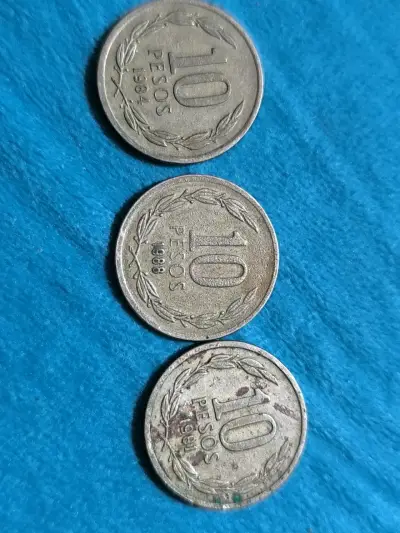 Moneda de 5 Pesos Chile 1990 Libertad - miniatura 6