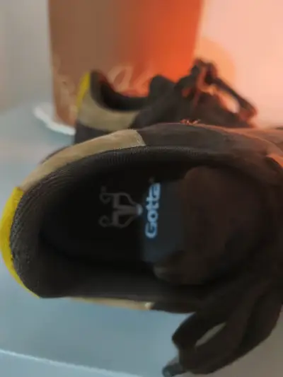 Zapatillas negras de gamuza Gotta - miniatura 2