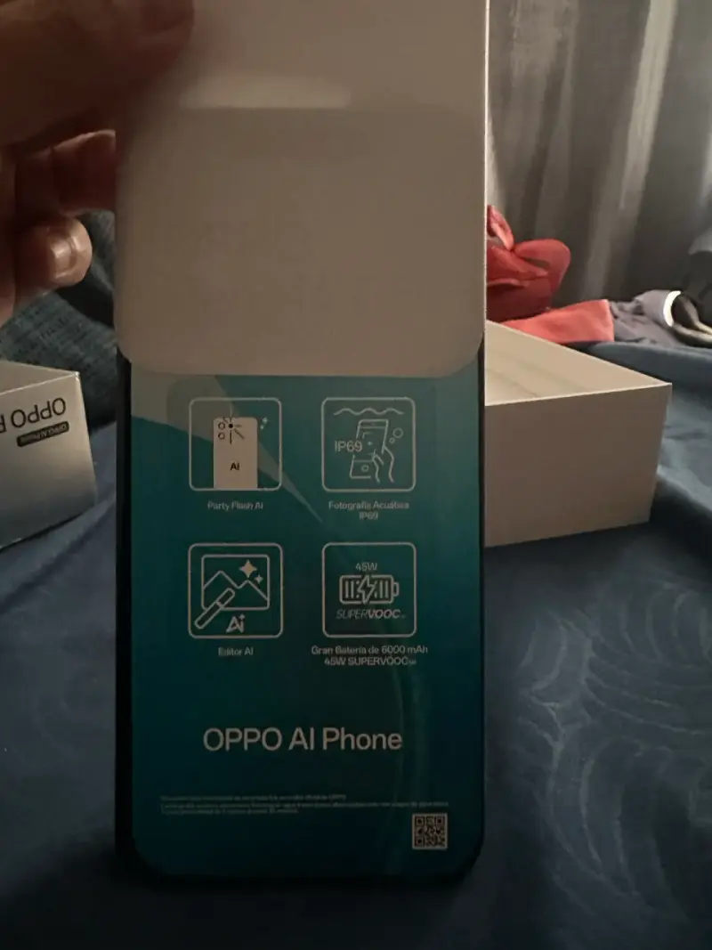 Smartphone OPPO Reno14 F 5G con AI y SuperVOOC - 4