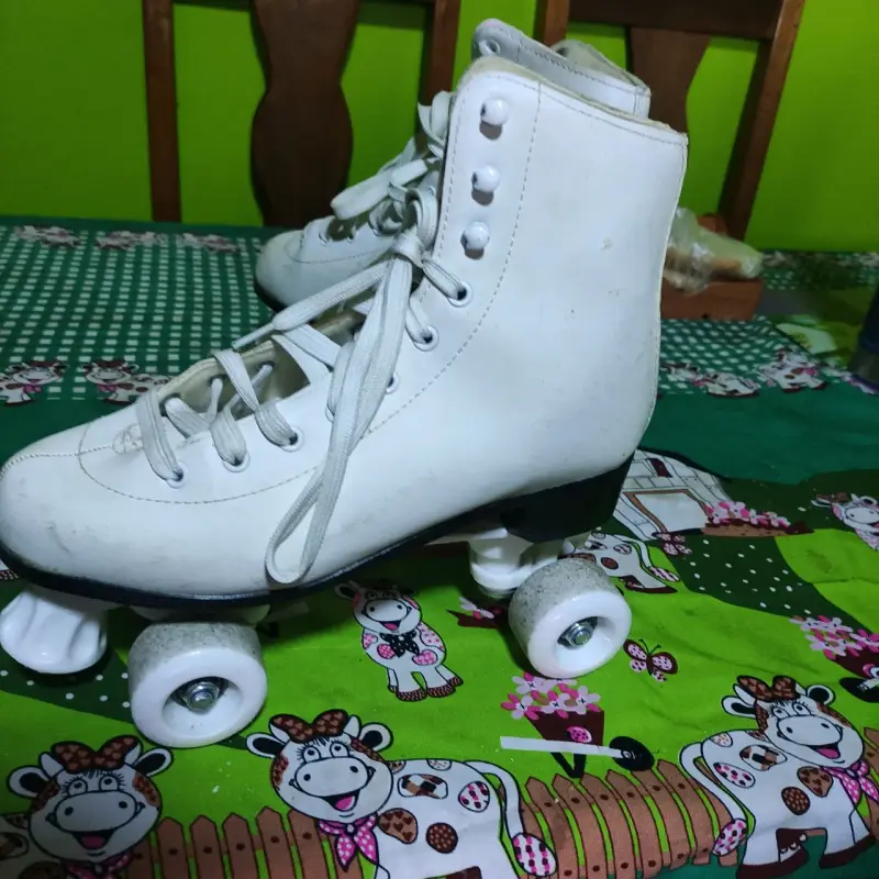 Patines de Cuatro Ruedas Dolphin Blancos Talla 40/41 - 3