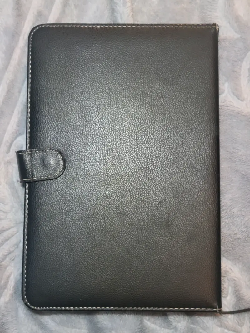 Funda teclado para tablet con soporte negro - 1